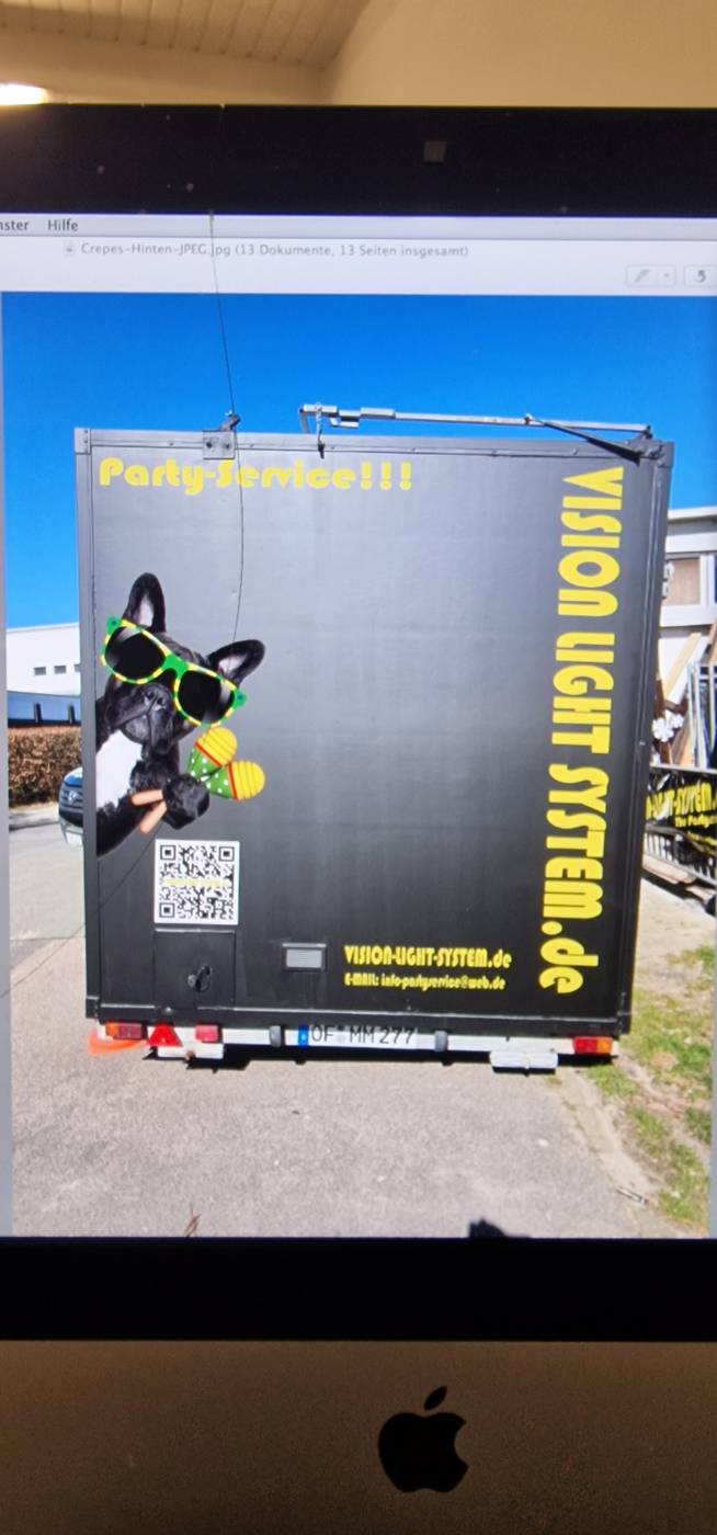 Anhänger & Folierung – Manolo Werbung Offenbach