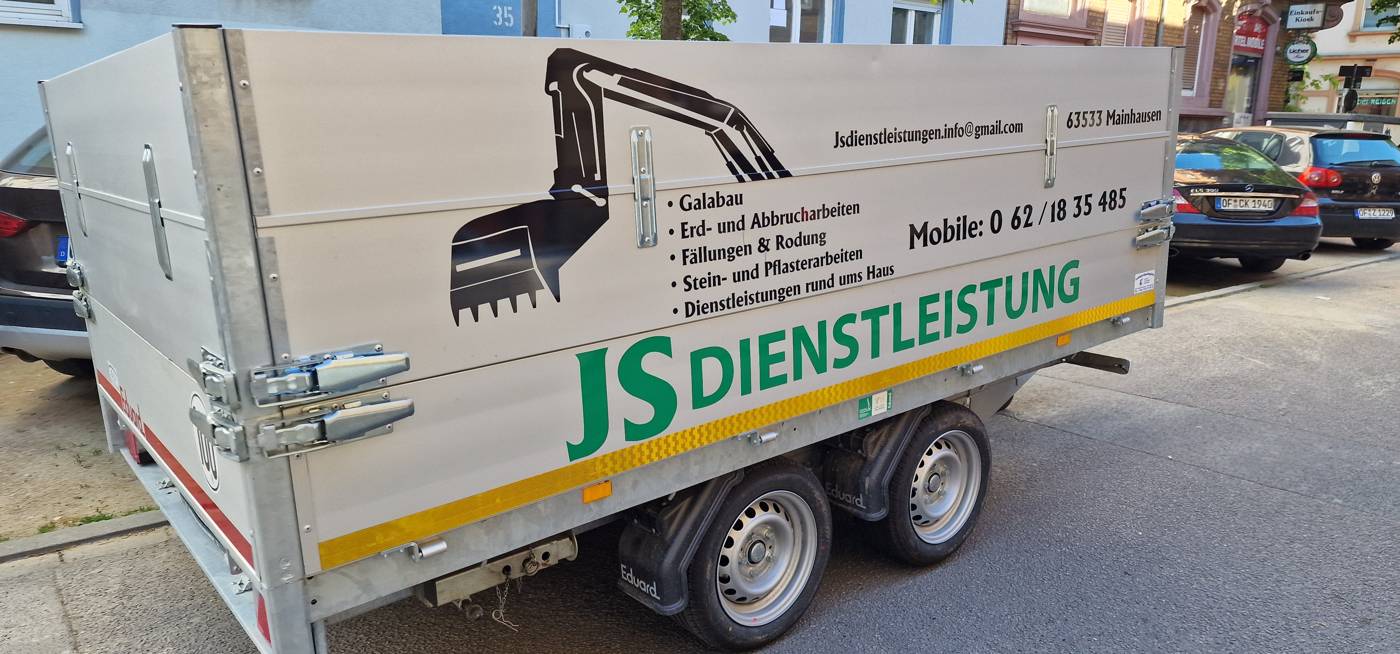 Anhänger & Folierung – Manolo Werbung Offenbach