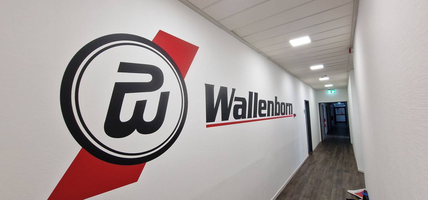 Wandbeschriftung – Manolo Werbung Offenbach